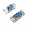 Đầu Nối DB15 Đực Chân Thẳng 3 Hàng Hàn PCB